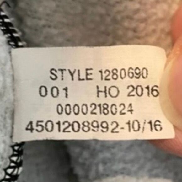 Under Armour Storm1 Fleece Hoodie Sweatshirt Gray Lined Kangaroo Pocket L - Picture 6 of 7